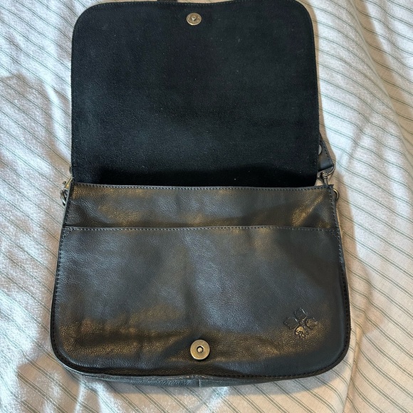 Patricia Nash Leather Vito Bag EUC Black - Picture 9 of 11